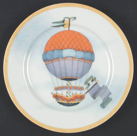 Montgolfiere Salad Plate