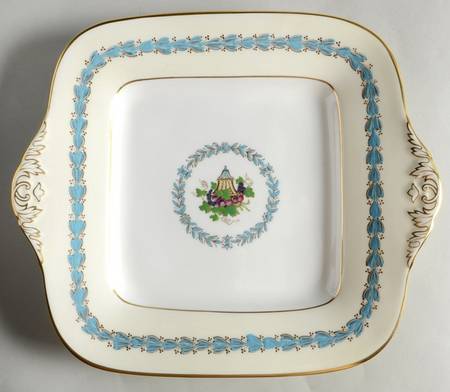 Appledore Square Handled Cake Plate