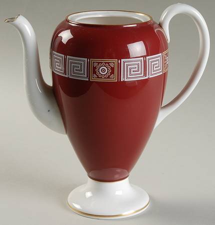 Asia Red Small Coffee Pot No Lid