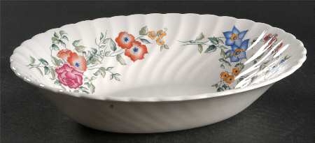 Avebury 10" Oval Vegetable Bowl
