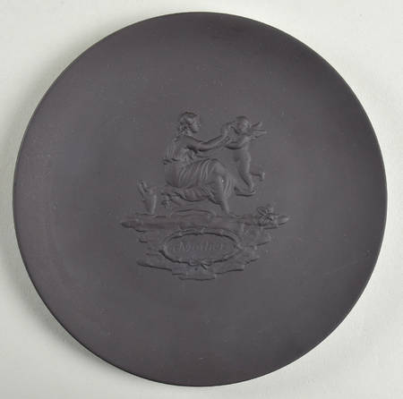 Basalt Black 6" Round Tray