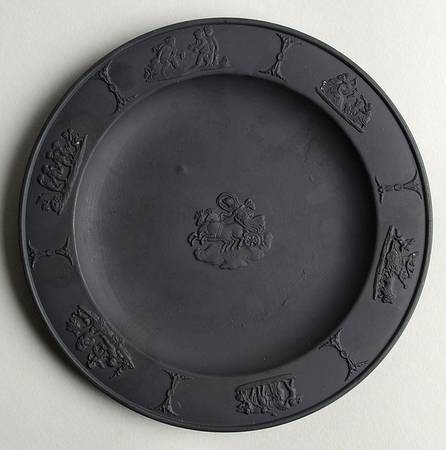 Basalt Black 6" Round Tray