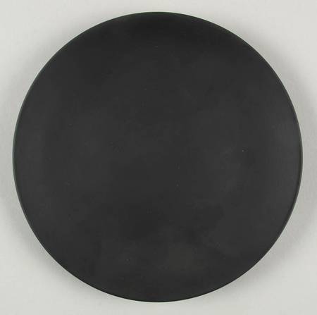 Basalt Black Bread & Butter Plate