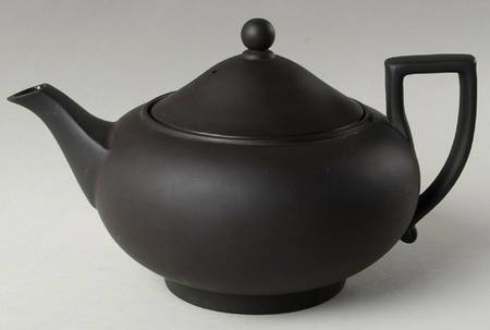 Basalt Black Teapot & Lid by Wedgwood