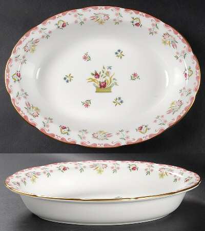 10" Oval Vegetable Bowl
