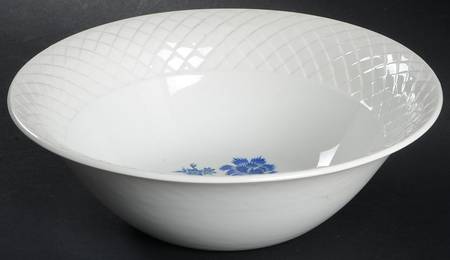 Blue Rose 8" Round Vegetable Bowl