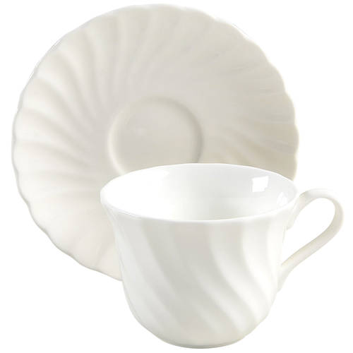 Candlelight Flat Cup & Saucer Set