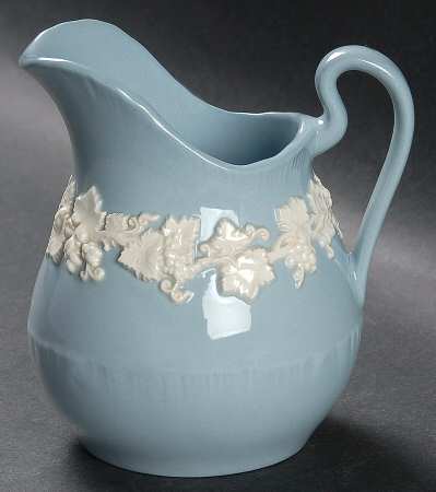 Cream Color on Lavender (Shell Edge) Creamer
