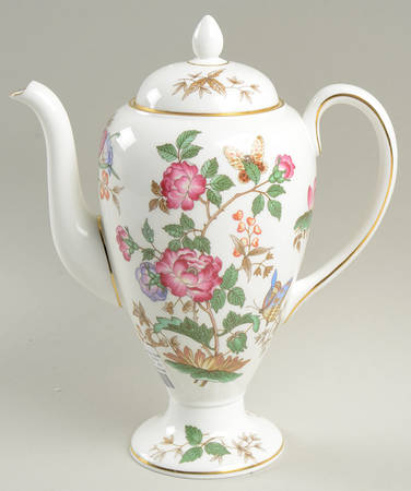 Charnwood (Bone) Small Coffee Pot & Lid by Wedgwood