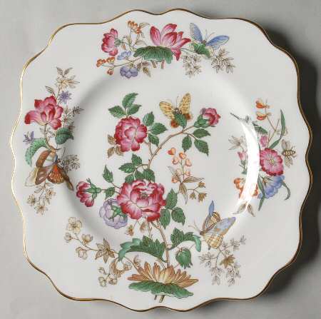 Charnwood (Bone) Square Salad Plate by Wedgwood