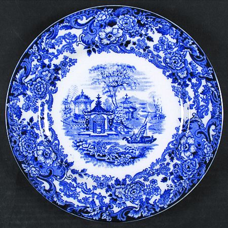 Chinese (Flow Blue) by Wedgwood