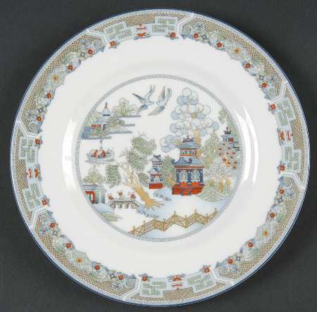 Chinese Legend Dessert/Pie Plate