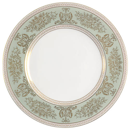 Columbia Sage Green Rim Salad Plate