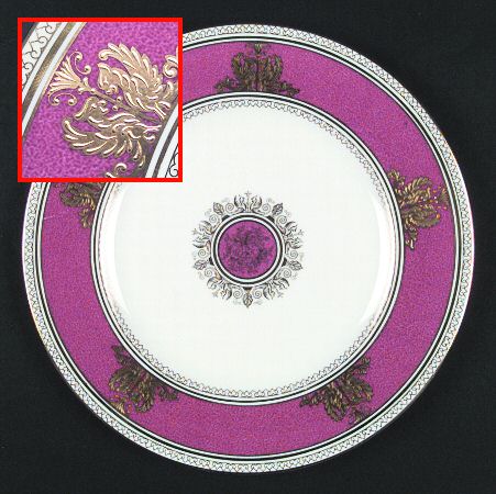 Columbia Powder Ruby (Rim and Center) by Wedgwood