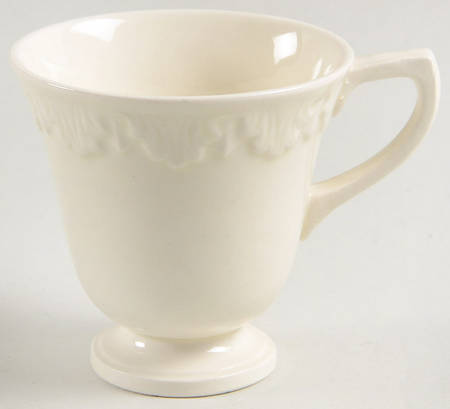 Corinthian Cream Footed Demitasse Cup
