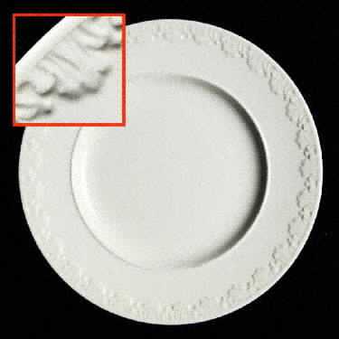 Corinthian Cream Salad Plate