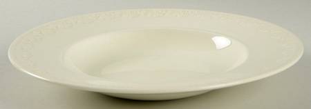 Corinthian Cream Rim Soup Bowl