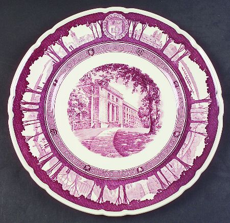 Cornell University Mulberry (Scallop) by Wedgwood