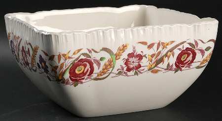 Cornflower 9" Square Salad Serving Bowl