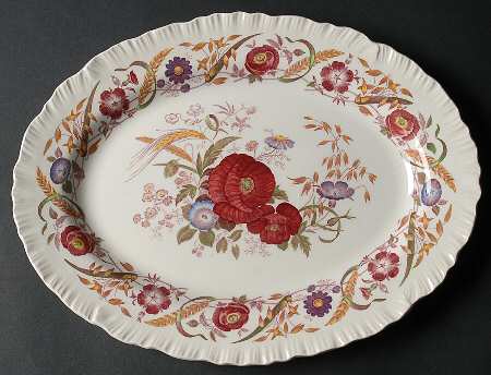 Cornflower 11" Oval Serving Platter