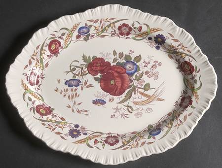 Cornflower 11" Oval Serving Platter