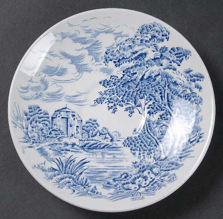 Countryside Blue Saucer