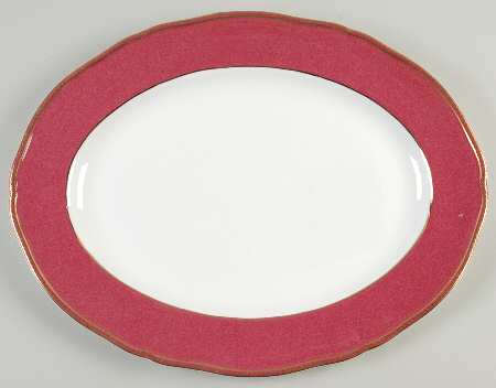Crown Ruby 15" Oval Serving Platter