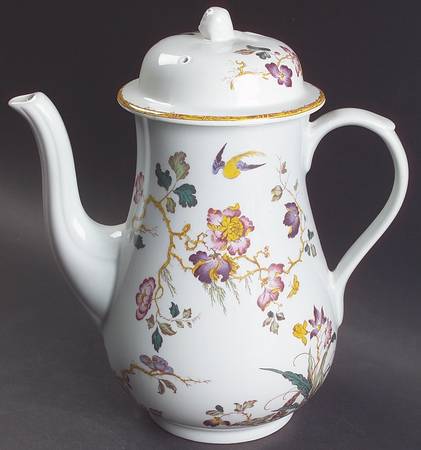 Devon Rose Coffee Pot & Lid