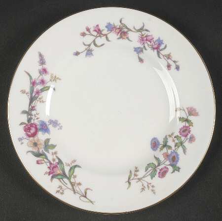 Devon Sprays Bread & Butter Plate