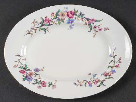 Devon Sprays 11" Oval Serving Platter