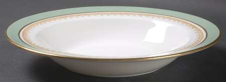 Eccles Bead Celadon Rim Soup Bowl