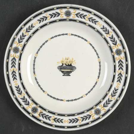 The Etruria (Black Laurel) Bread & Butter Plate