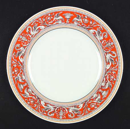 Florentine Orange (No Center Design, White) by Wedgwood