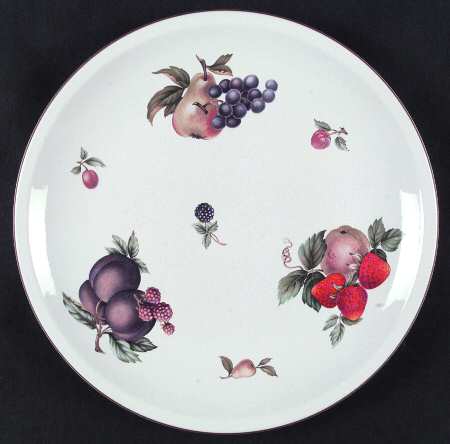 Fruit Sprays Sterling (Coupe Shape) by Wedgwood