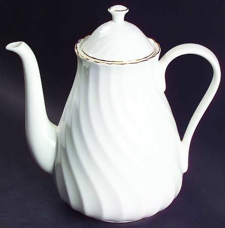 Gold Chelsea Coffee Pot & Lid
