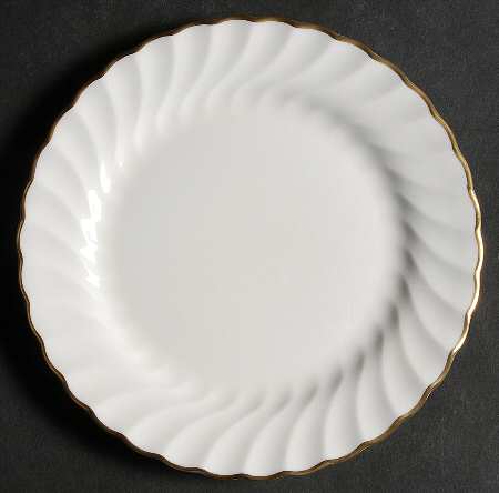 Gold Chelsea Bread & Butter Plate