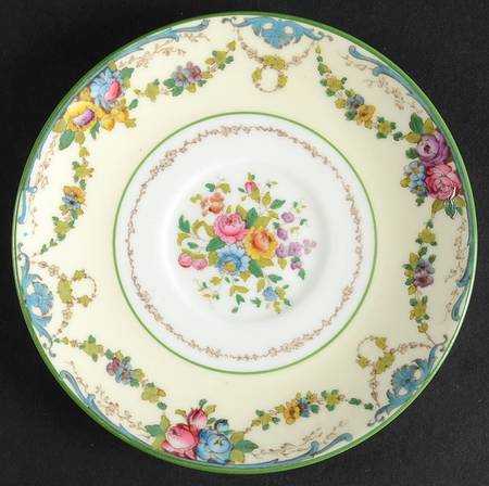 Grosvenor (W697, Cream Rim) Underplate for Sherbet