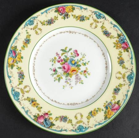 Grosvenor (W697, Cream Rim) Luncheon Plate