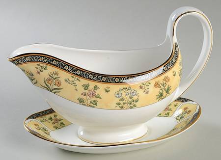 India Gravy Boat & Underplate