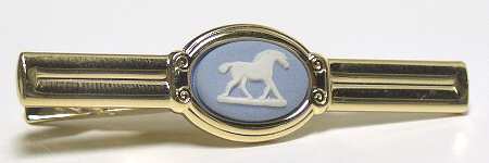 Jasperware Jewelry Horse Tie Bar