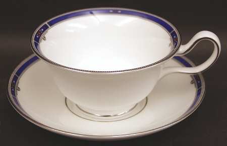 Kingsbridge Peony Shape Footed Cup & Saucer Set