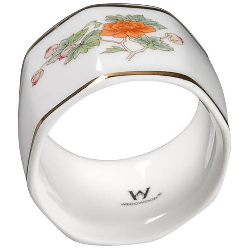 Kutani Crane Napkin Ring