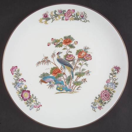 Kutani Crane Cake Plate