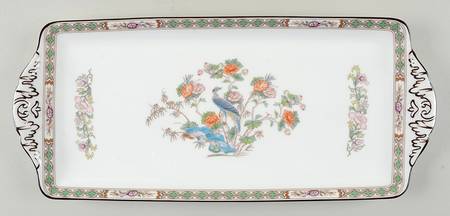 Kutani Crane Large Sandwich Tray