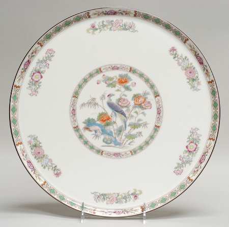 Kutani Crane Tart Dish