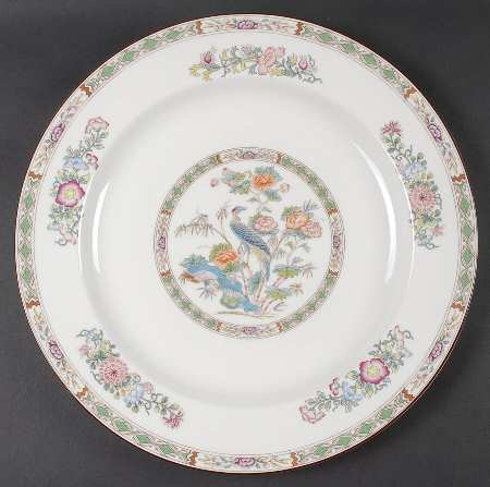 Kutani Crane 13" Chop Plate (Round Platter)