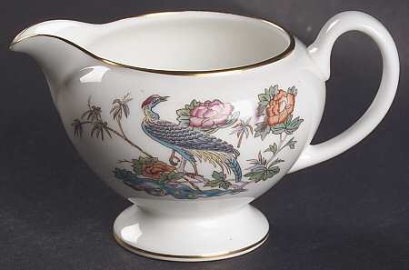Kutani Crane Leigh Shape Mini Creamer