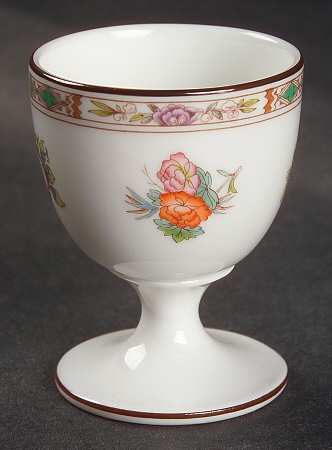 Kutani Crane Single Egg Cup
