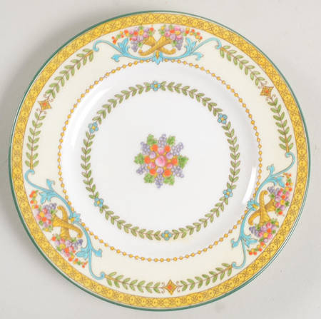 Kynance (Center and Laurel Band) Bread & Butter Plate