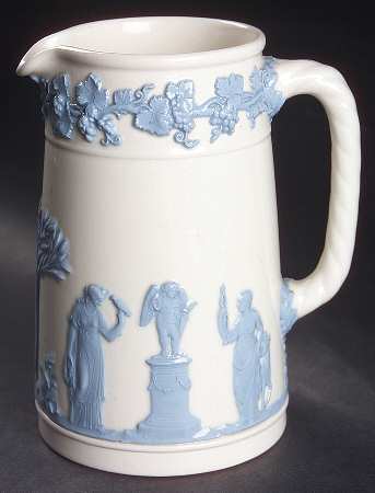 Lavender on Cream Color (Plain) 16 Oz Pitcher